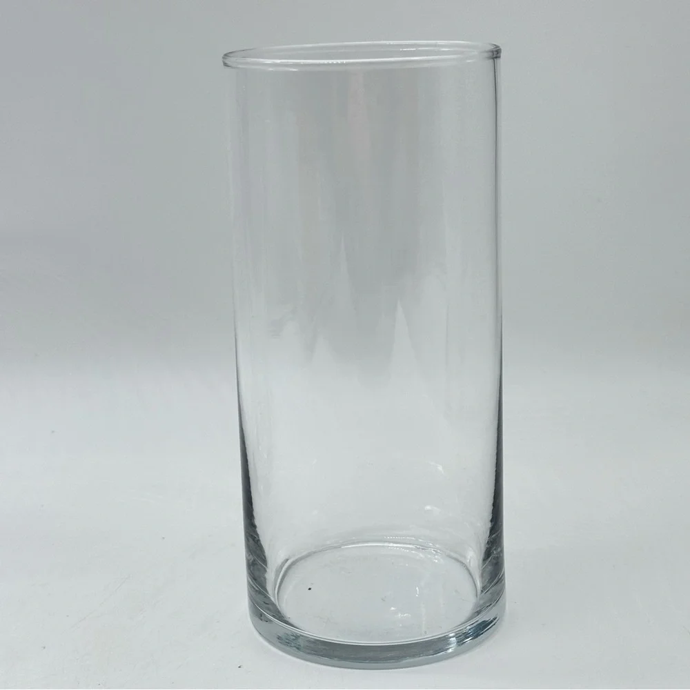 Set of 2 Clear Glass Vases from IKEA